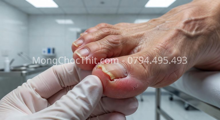 Tiểu phẫu cắt khóe tạo hình móng chọc thịt: Quy trình và kết quả lâu dài