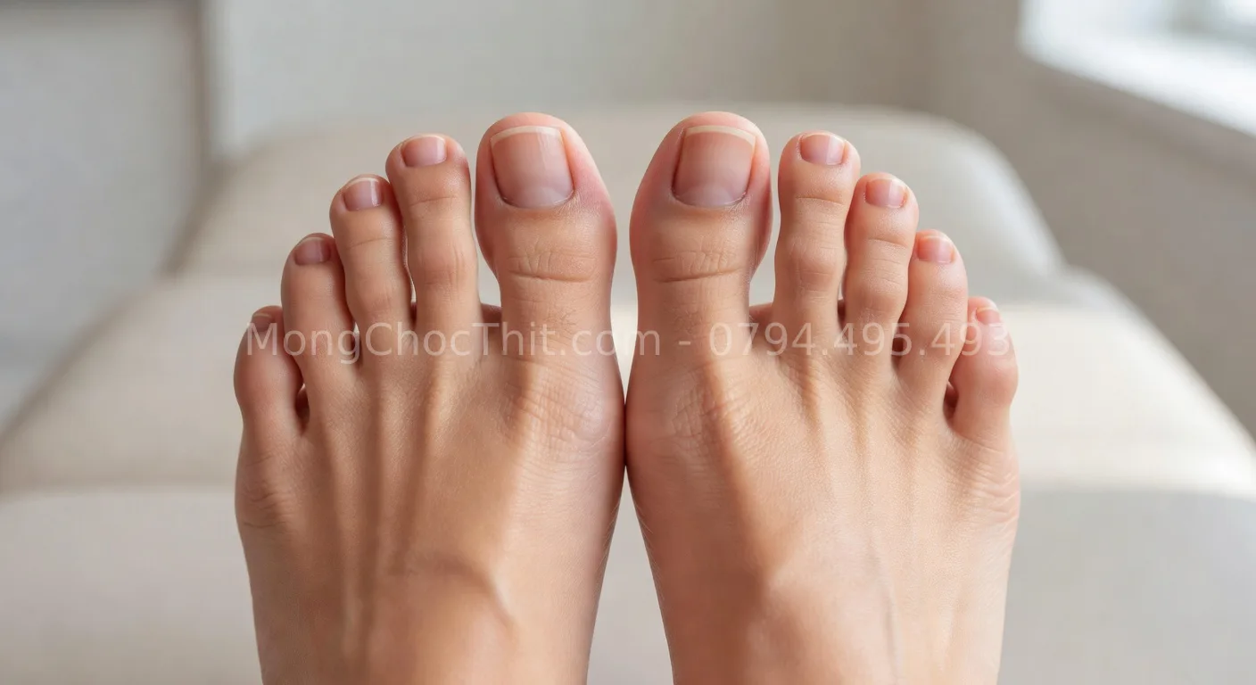 nguy&ecirc;n nh&acirc;n m&oacute;ng chọc thịt