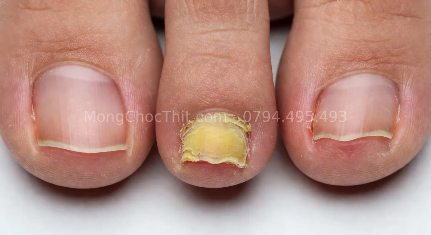 phân biệt nấm móng phân biệt nấm móng